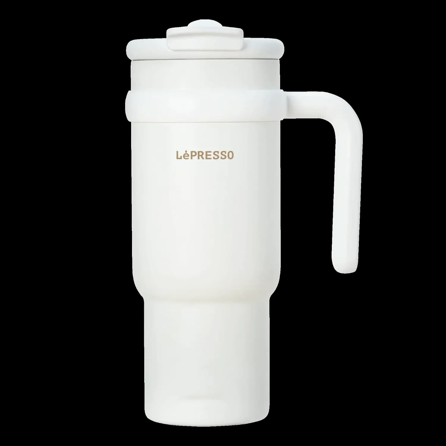 LePresso Insulated Mug - 900mL, Dual Drink Mode, White 1 LePresso Insulated Mug - 900mL, Dual Drink Mode, White 1