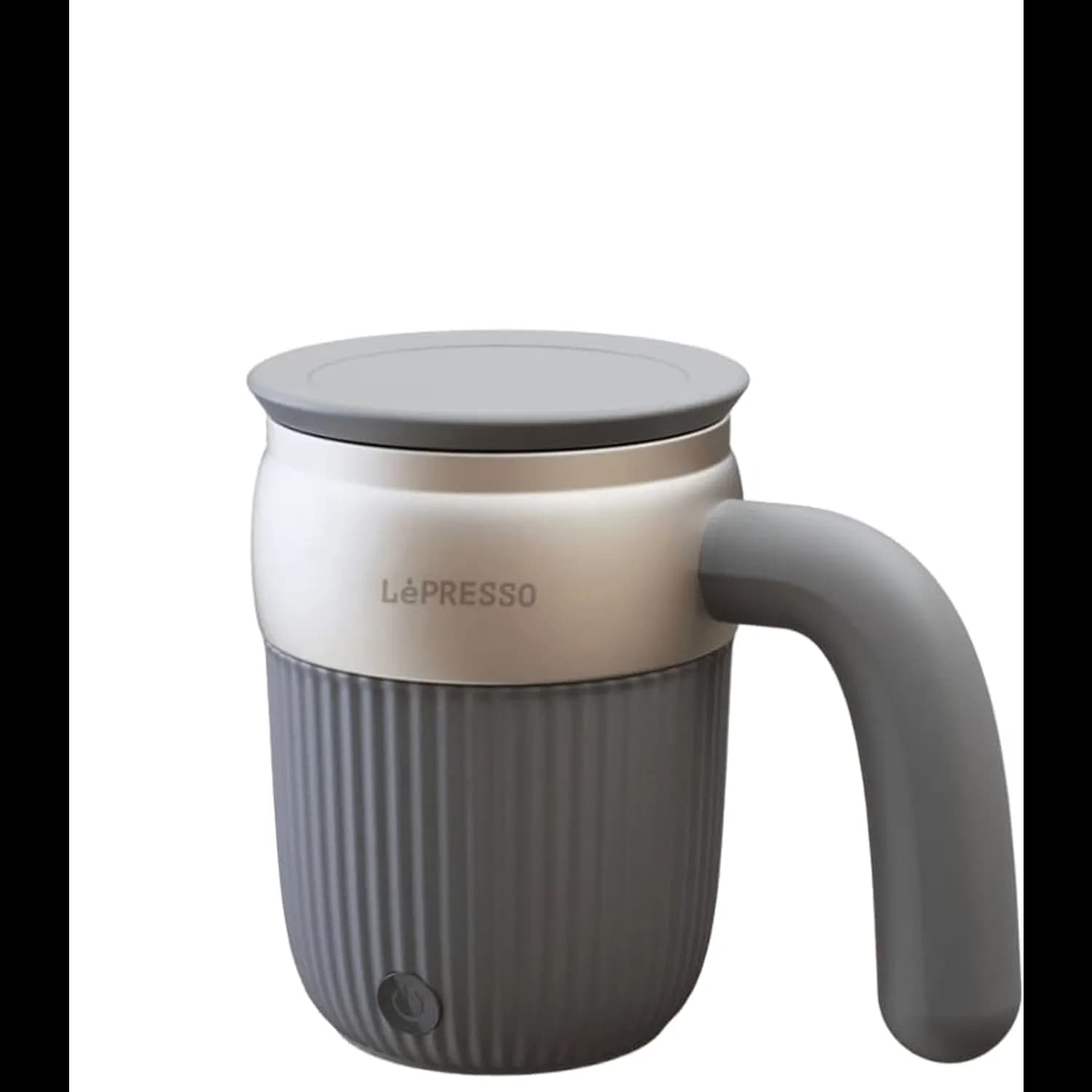 LePresso Stirring Mug - Rechargeable, 450ml Grey 1 LePresso Stirring Mug - Rechargeable, 450ml Grey 1
