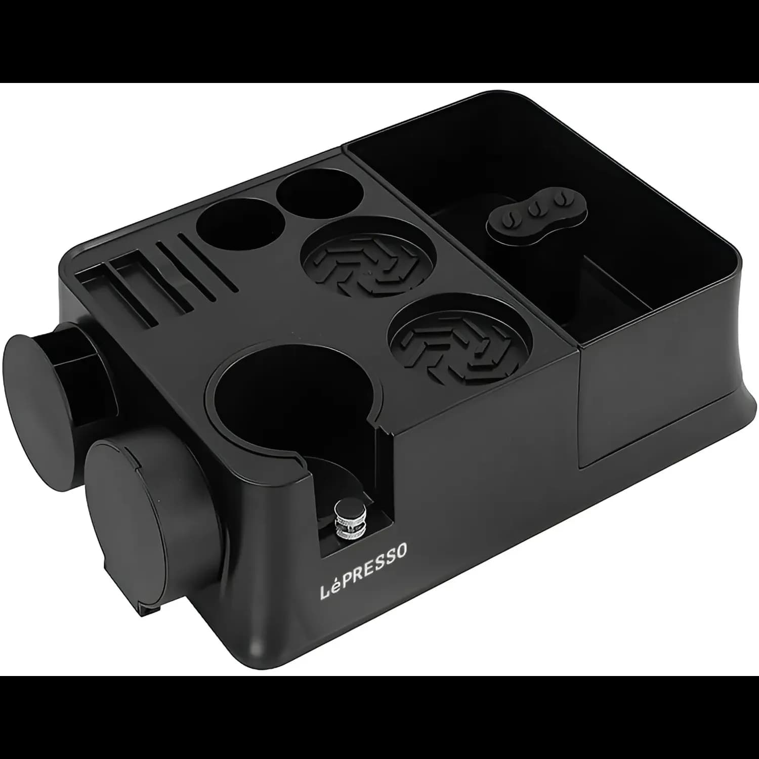 Lepresso Tamping Station LPCFFTS0079 - 51mm & 58mm Portafilters, Black 1 Lepresso Tamping Station LPCFFTS0079 - 51mm & 58mm Portafilters, Black 1
