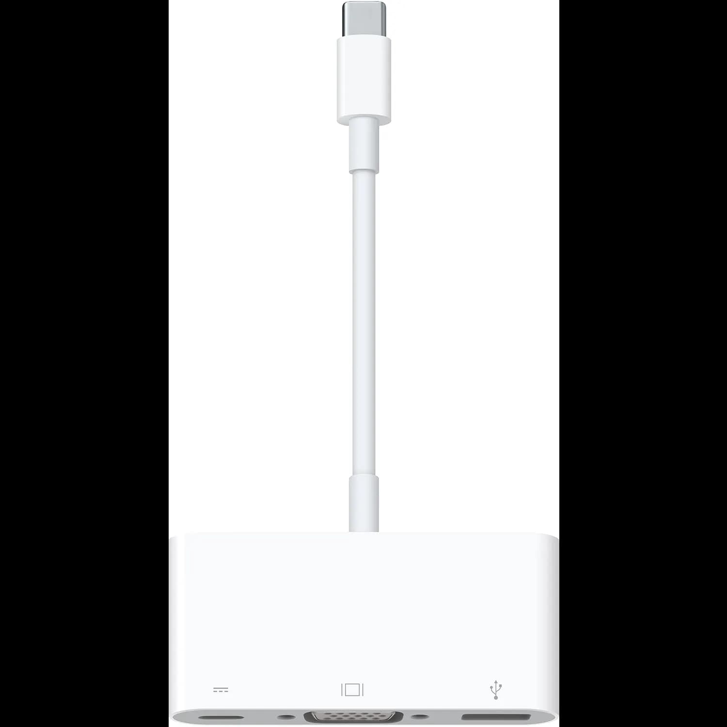 Apple USB-C VGA Multiport Adapter MJ1L2AM/ - White 1 Apple USB-C VGA Multiport Adapter MJ1L2AM/ - White 1