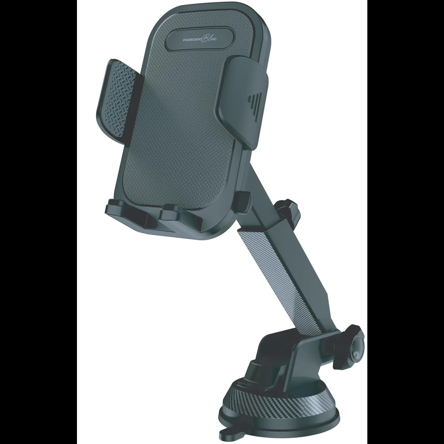 Porodo Car Phone Holder - Strong Suction, 360° Rotation, Black 1 Porodo Car Phone Holder - Strong Suction, 360° Rotation, Black 1