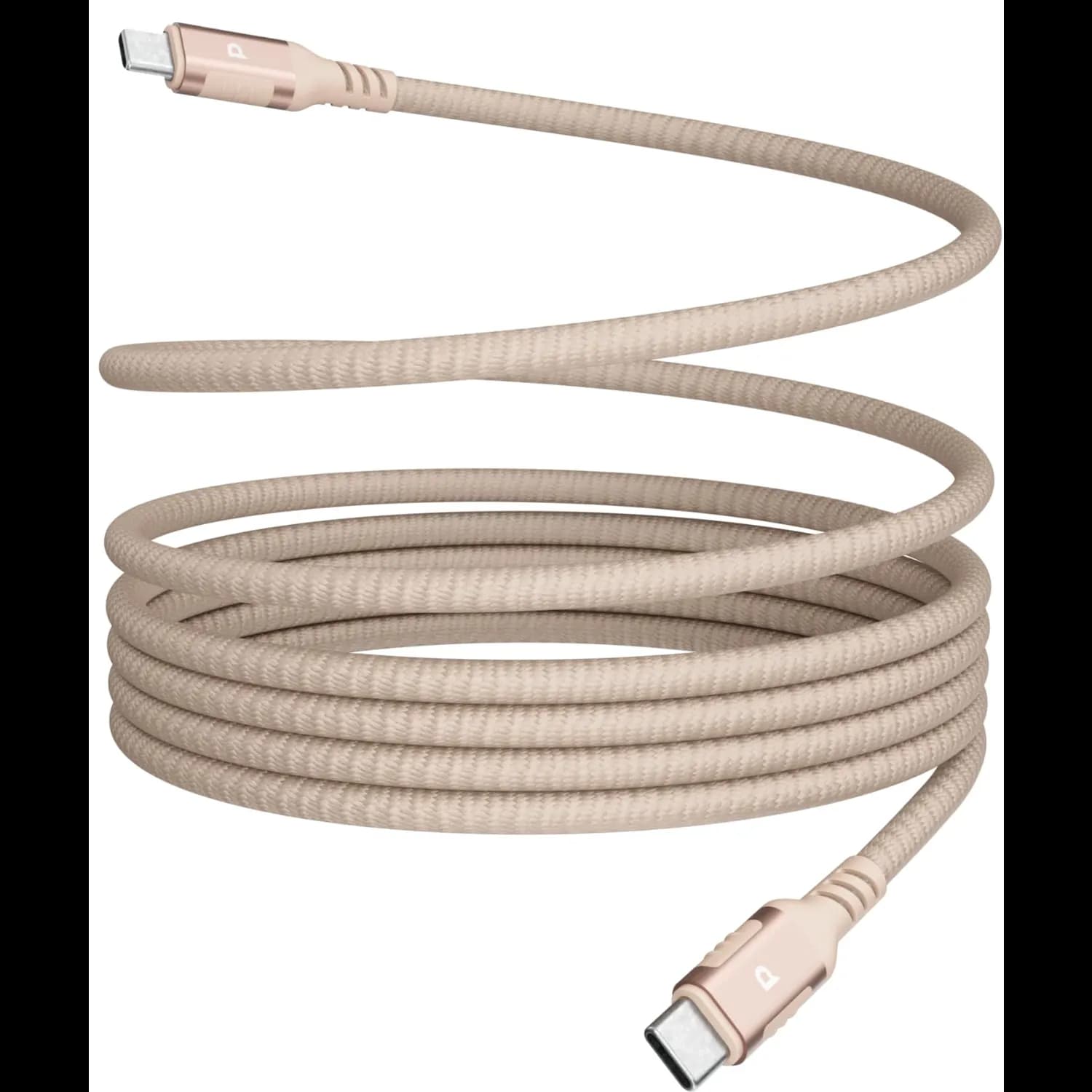 Powerology USB-C Cable - Magnetic, 60W PD, Desert Titanium 1 Powerology USB-C Cable - Magnetic, 60W PD, Desert Titanium 1