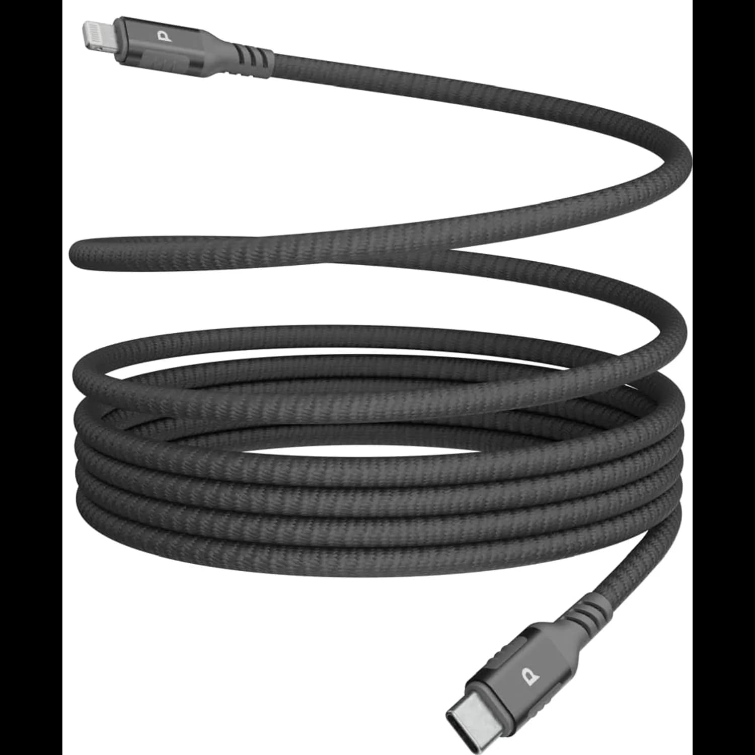Powerology Magnetic USB-C to Lightning Cable - 30W PD, Dark Grey 1 Powerology Magnetic USB-C to Lightning Cable - 30W PD, Dark Grey 1