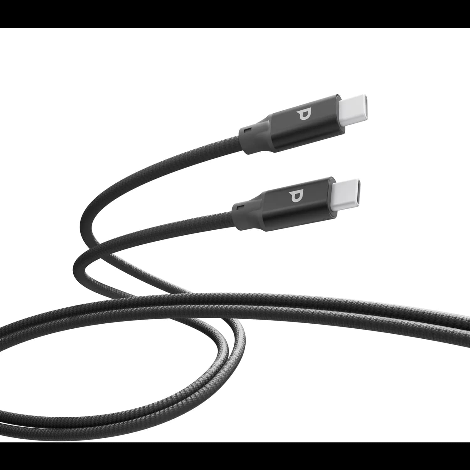 Powerology USB-C Cable - 100W PD, 3M, Gray 1 Powerology USB-C Cable - 100W PD, 3M, Gray 1