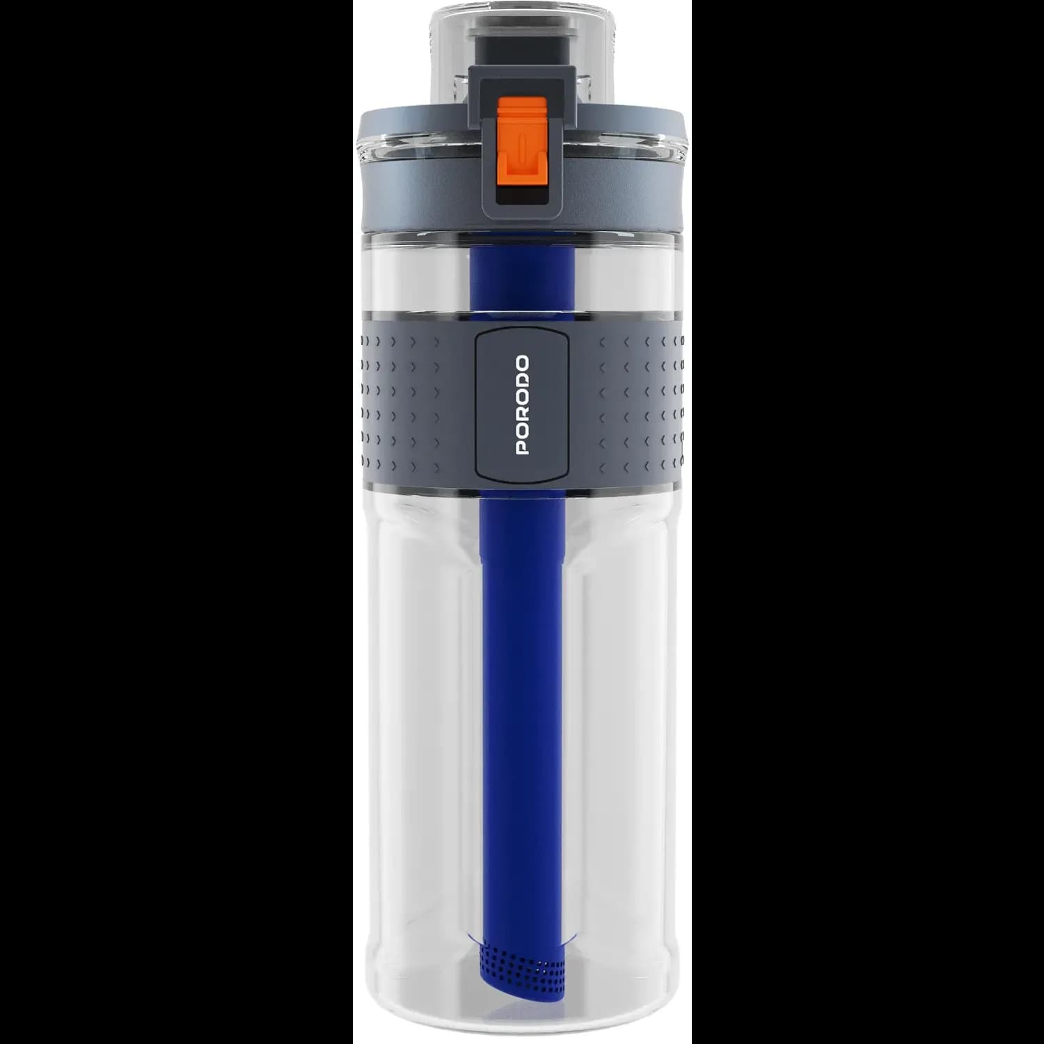 Porodo Water Bottle - 2-Stage Filtration, Black 1 Porodo Water Bottle - 2-Stage Filtration, Black 1