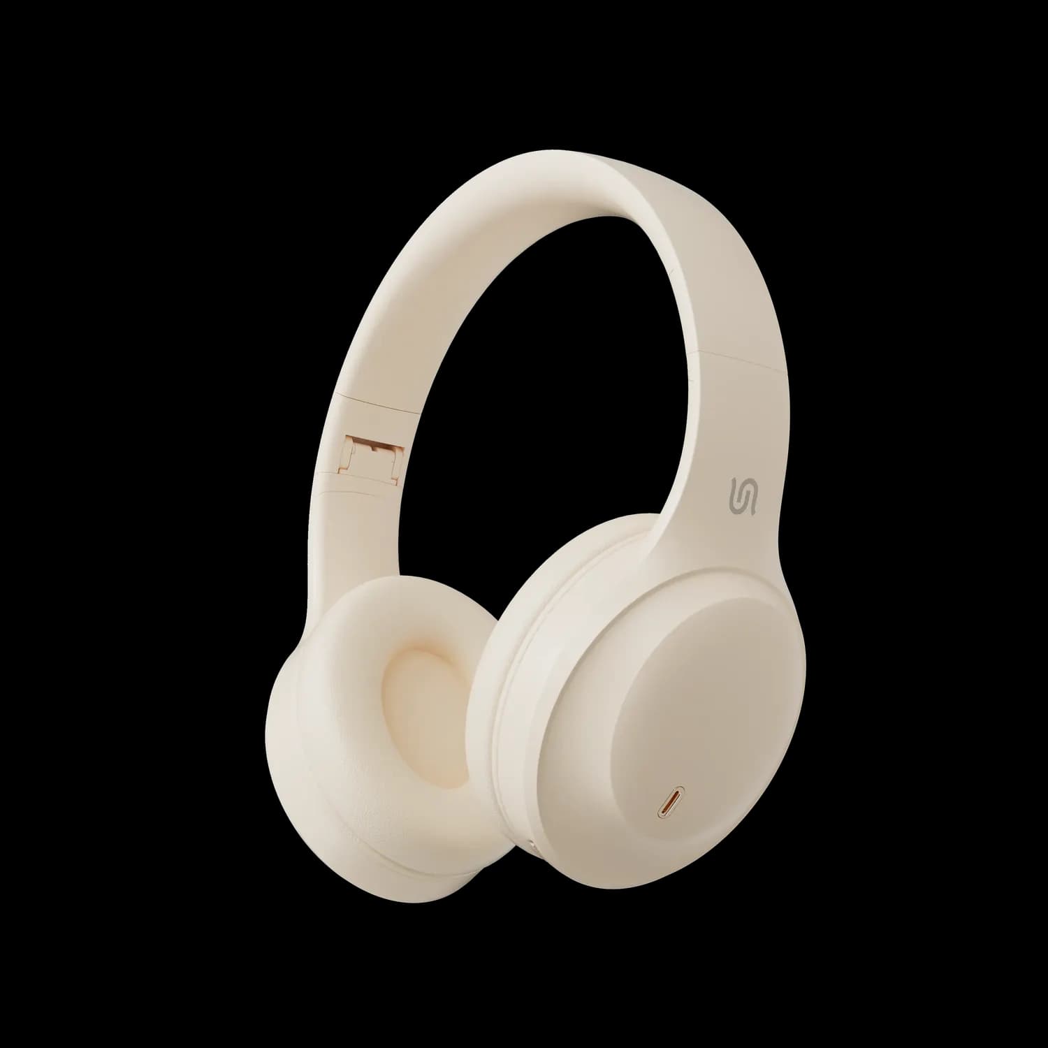 Porodo Wireless Headphones Soundtec PRIMO - ENC, Gaming Mode, Beige 1 Porodo Wireless Headphones Soundtec PRIMO - ENC, Gaming Mode, Beige 1