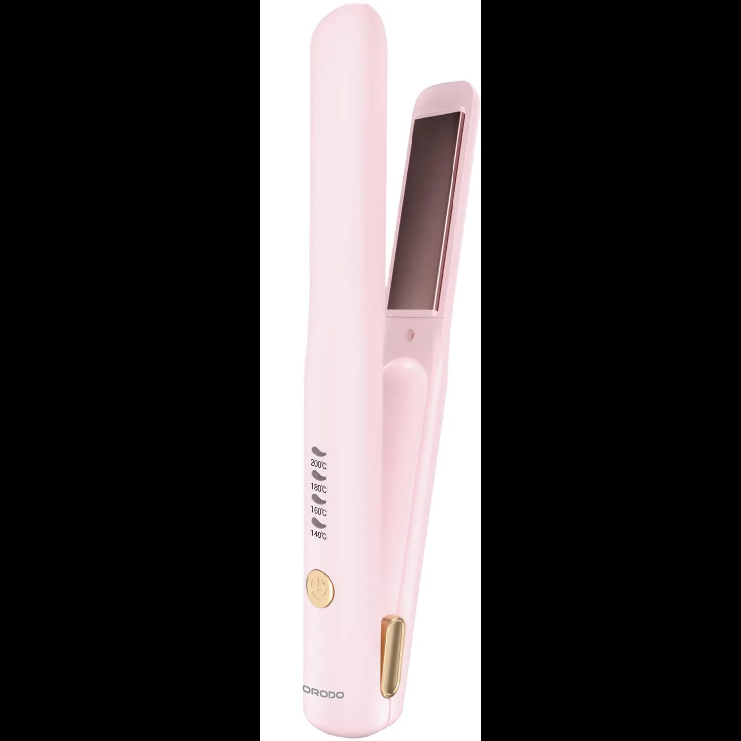 Porodo Handheld Hair Straightener - Smart Temp Control, Pink 1 Porodo Handheld Hair Straightener - Smart Temp Control, Pink 1
