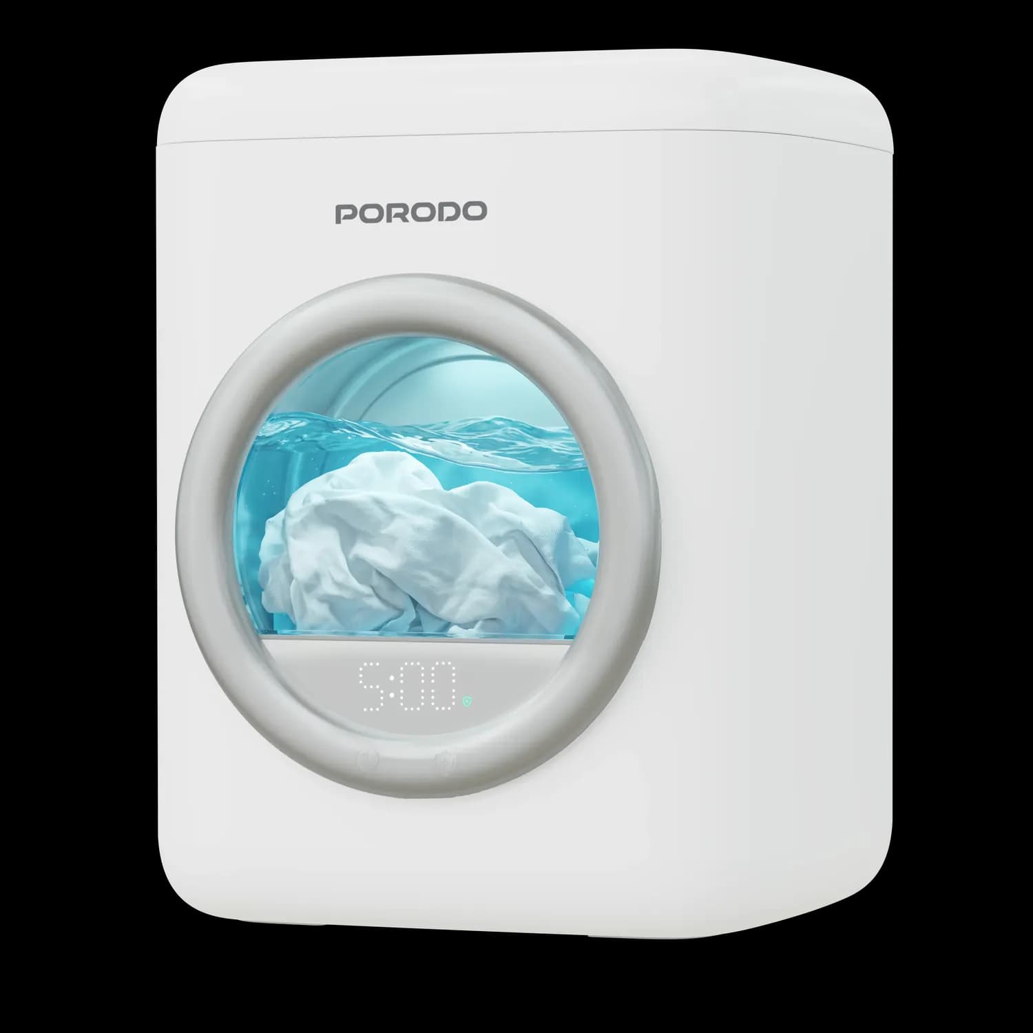 Porodo Mini Washing Machine - 1.7L Portable, White 1 Porodo Mini Washing Machine - 1.7L Portable, White 1