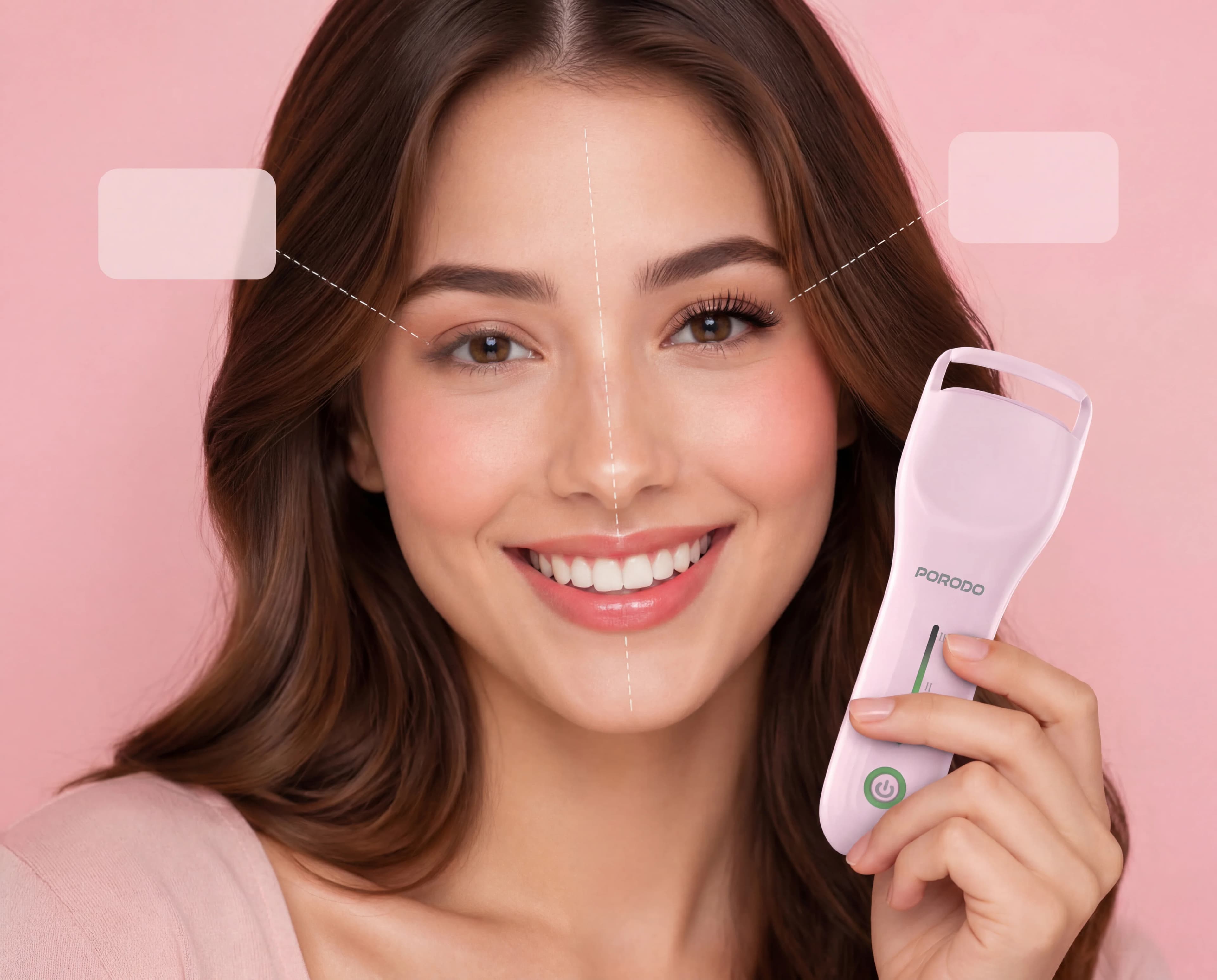 Porodo Heated Eyelash Curler Fleuris PDLFSTECK01PK - Rechargeable, Pink 1 Porodo Heated Eyelash Curler Fleuris PDLFSTECK01PK - Rechargeable, Pink 1