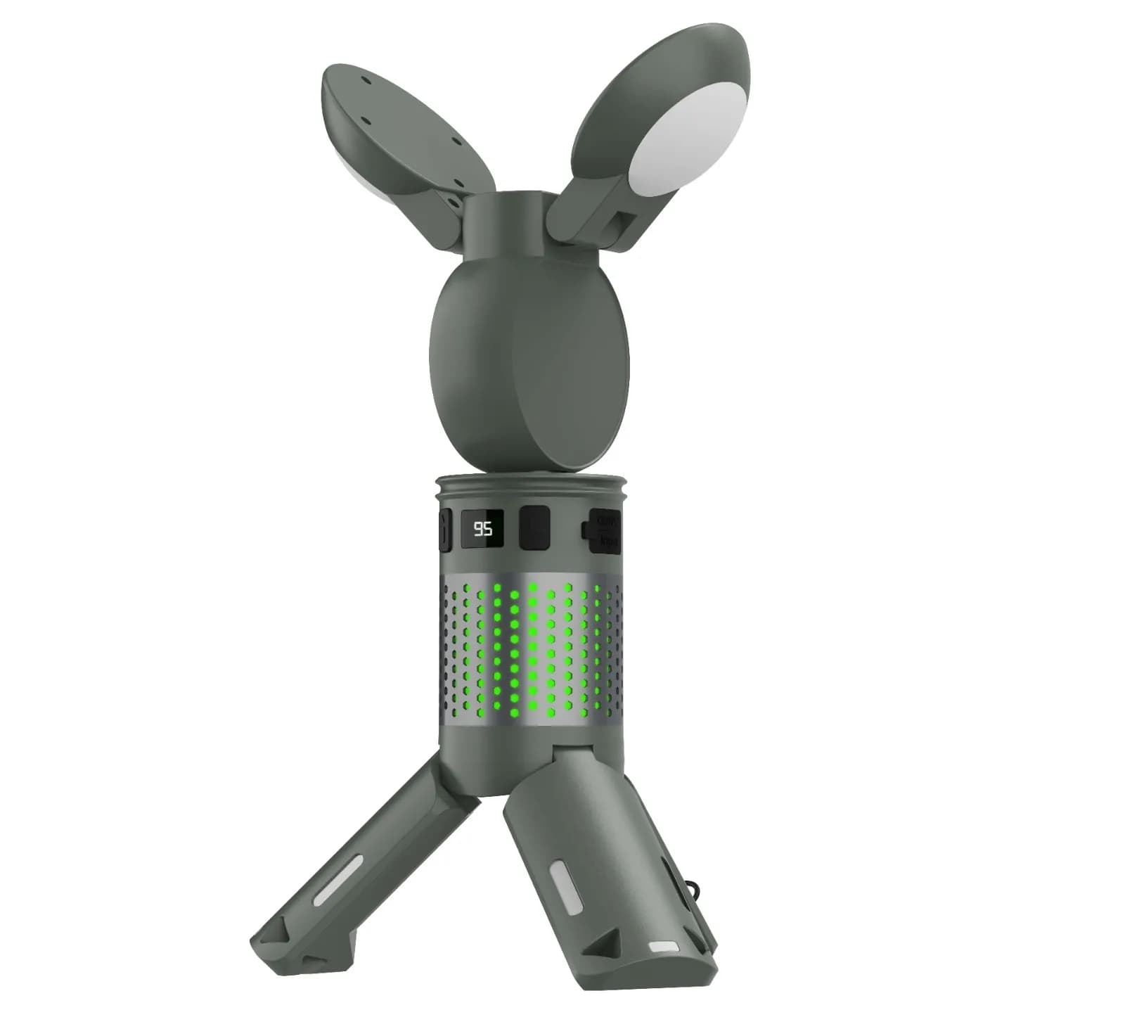 Porodo Lifestyle Foldable Lantern LED Camping Light with Tripod Base 1 Porodo Lifestyle Foldable Lantern LED Camping Light with Tripod Base 1
