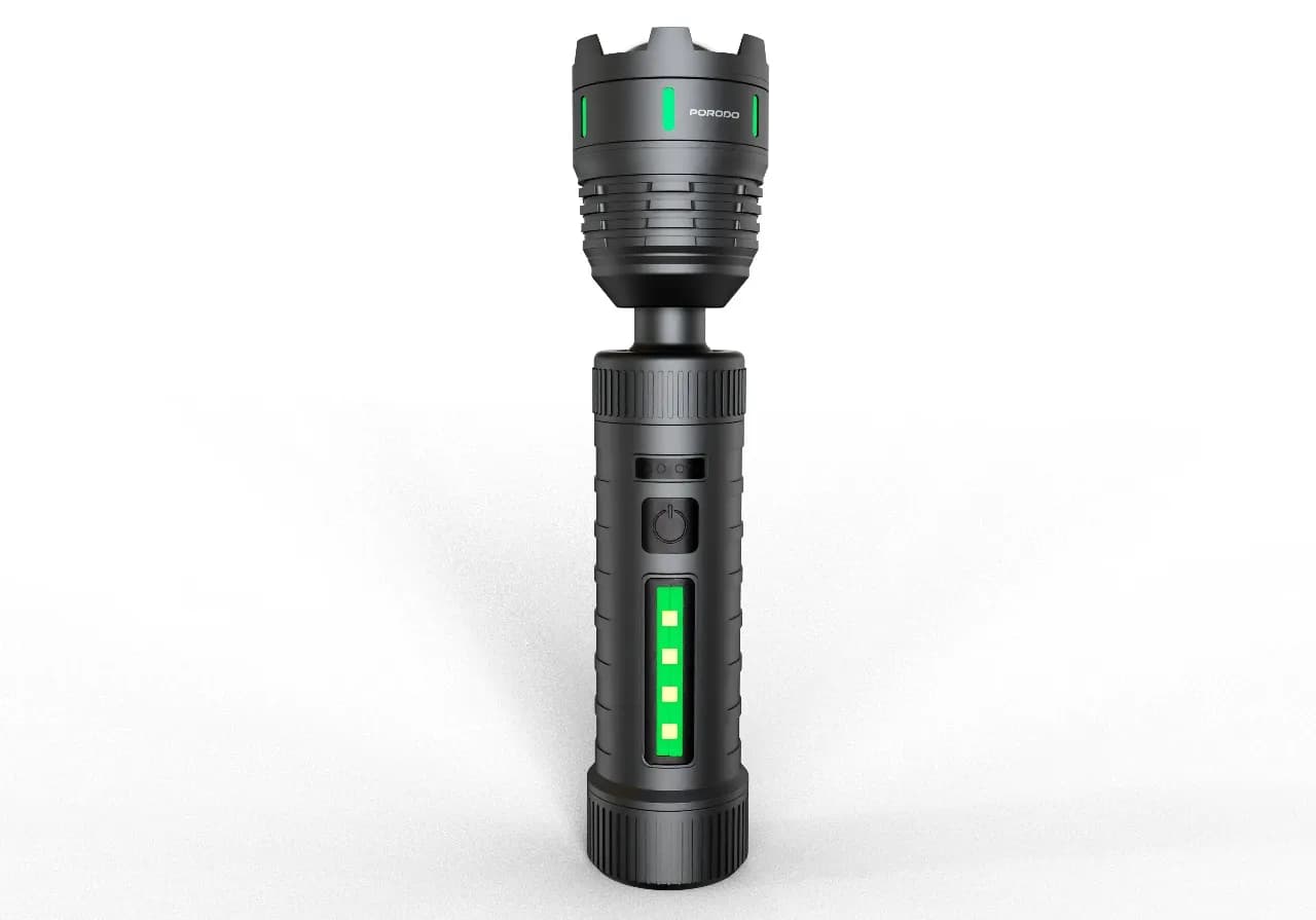 Porodo Lifestyle Orbit Multi-Color Laser Torch With Power Bank Functio 1 Porodo Lifestyle Orbit Multi-Color Laser Torch With Power Bank Functio 1