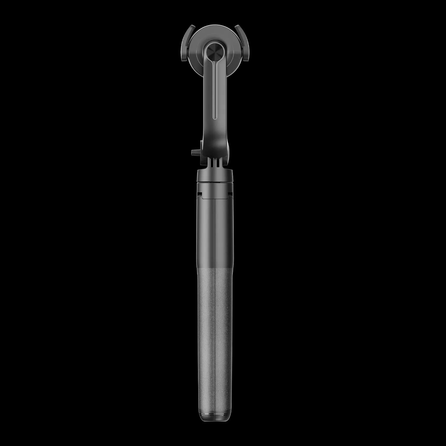 Porodo Magnetic Magsafe Selfie Tripod - Black 1 Porodo Magnetic Magsafe Selfie Tripod - Black 1
