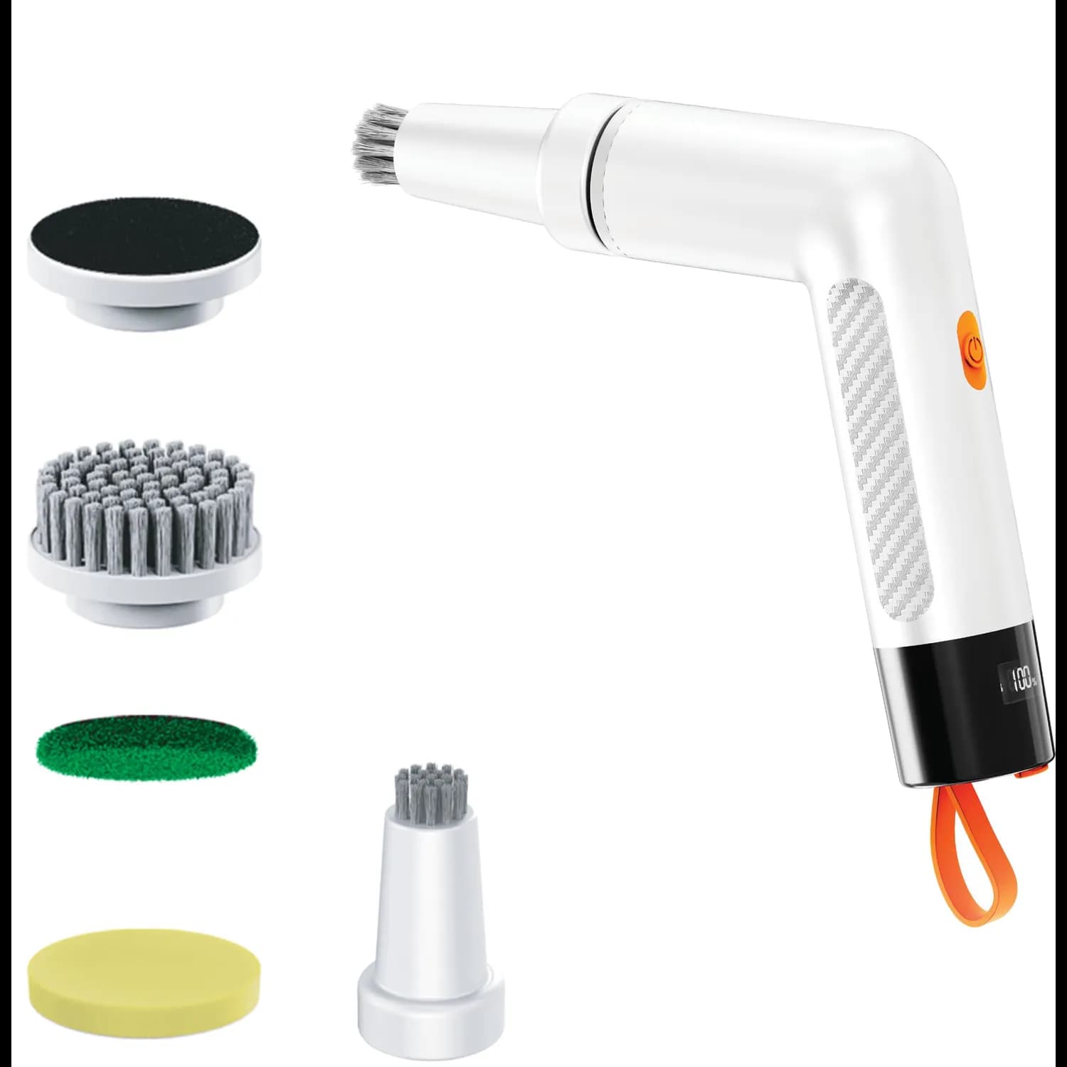Porodo Electric Cleaning Brush - 10W, IPX6, White 1 Porodo Electric Cleaning Brush - 10W, IPX6, White 1