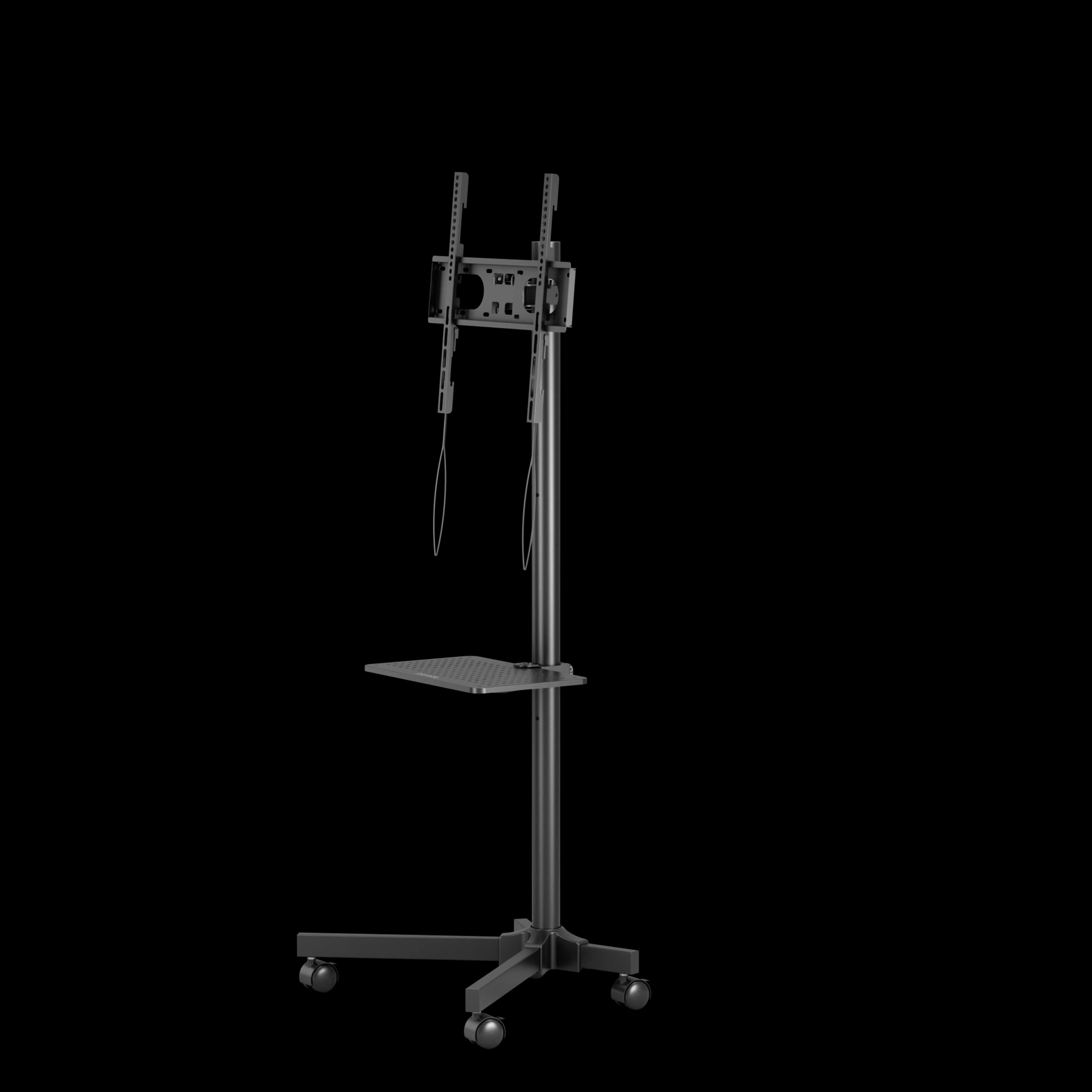 Porodo Mobile TV Stand Dynamic Swivel & Tilt Adjustable Height 1 Porodo Mobile TV Stand Dynamic Swivel & Tilt Adjustable Height 1