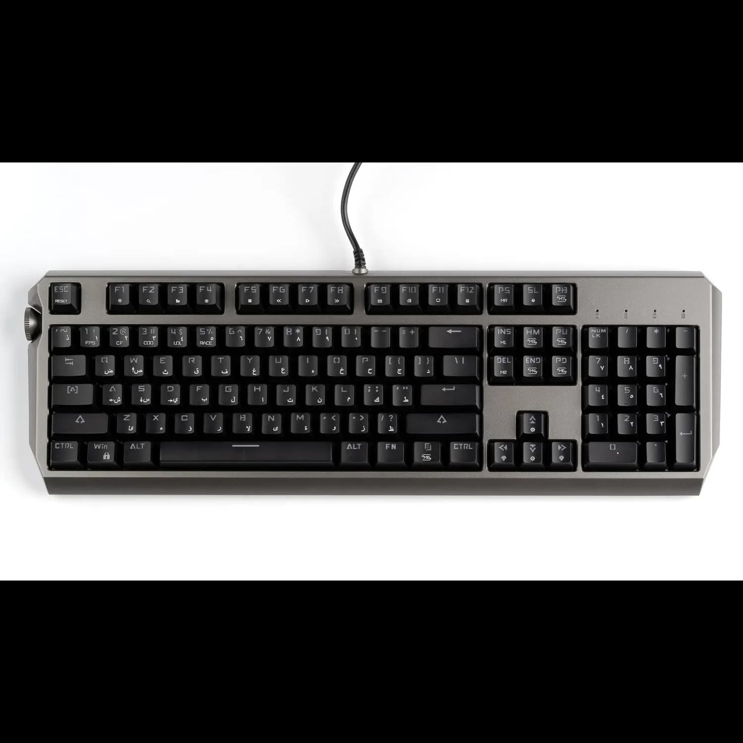 Porodo Mechanical Gaming Keyboard - Gateron Red, Wired, Black 1 Porodo Mechanical Gaming Keyboard - Gateron Red, Wired, Black 1