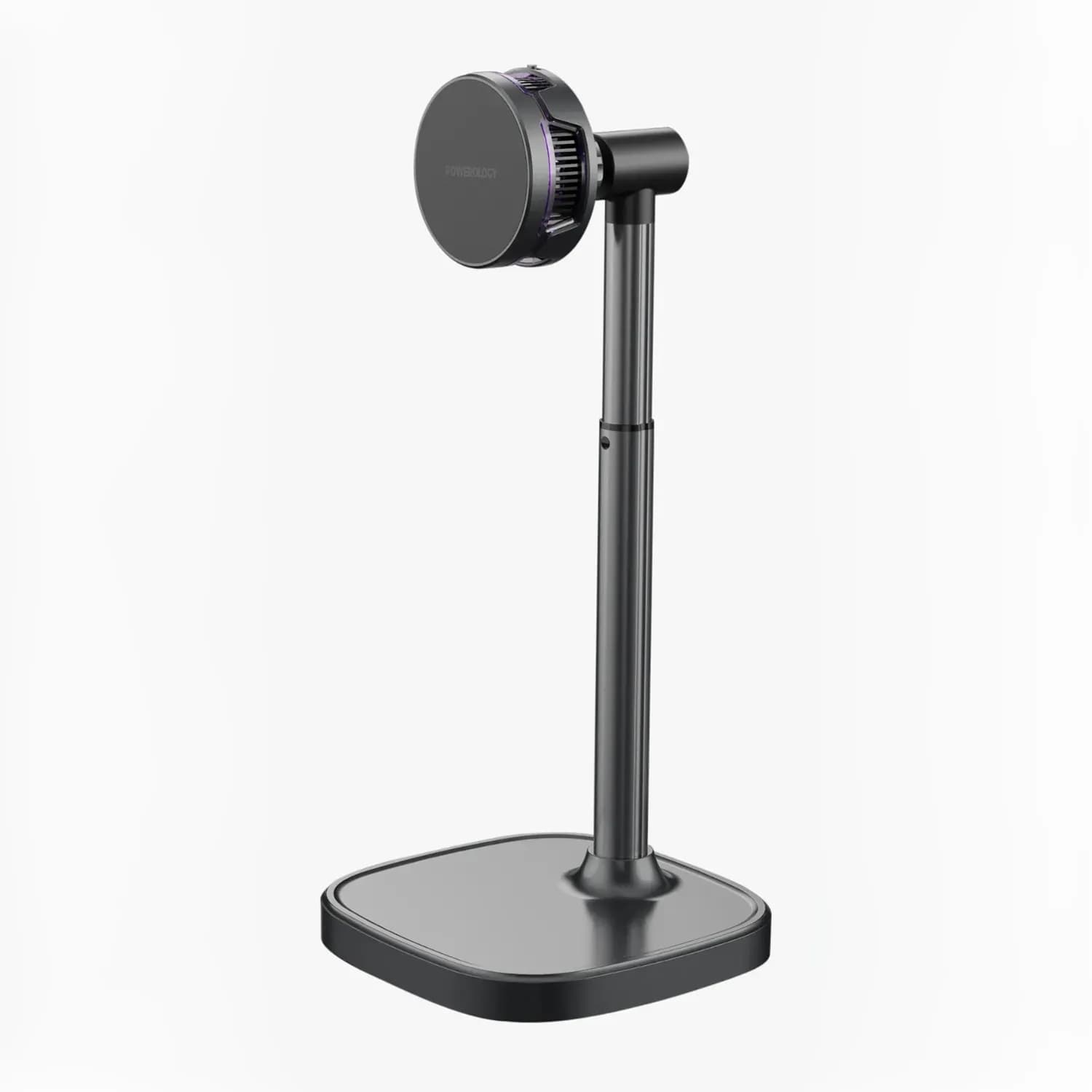 Powerology Wireless Charger - Magsafe Cooling Stand, Black 1 Powerology Wireless Charger - Magsafe Cooling Stand, Black 1