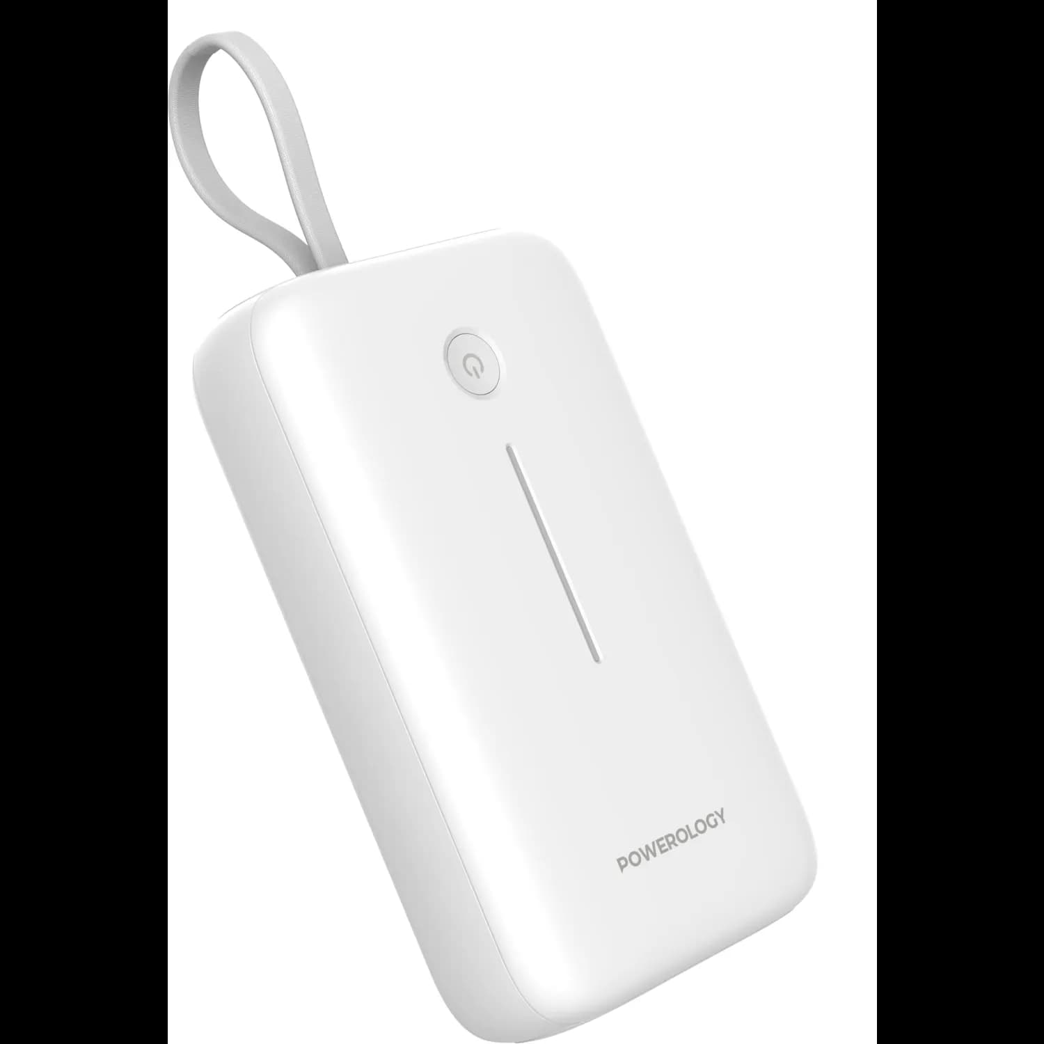 Powerology Power Bank - 20000mAh 30W PD, White 1 Powerology Power Bank - 20000mAh 30W PD, White 1