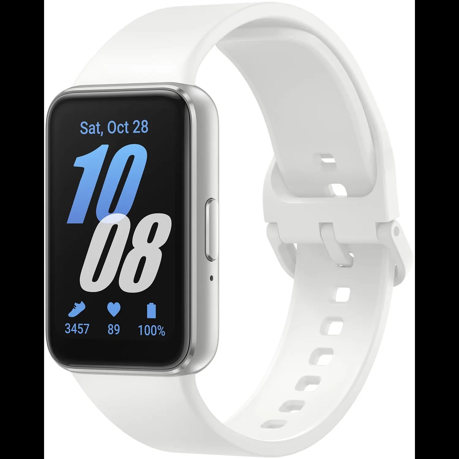 Samsung Smartwatch Galaxy Fit3 - Exercise & Sleep Tracking, Silver — Silver 1 Samsung Smartwatch Galaxy Fit3 - Exercise & Sleep Tracking, Silver — Silver 1