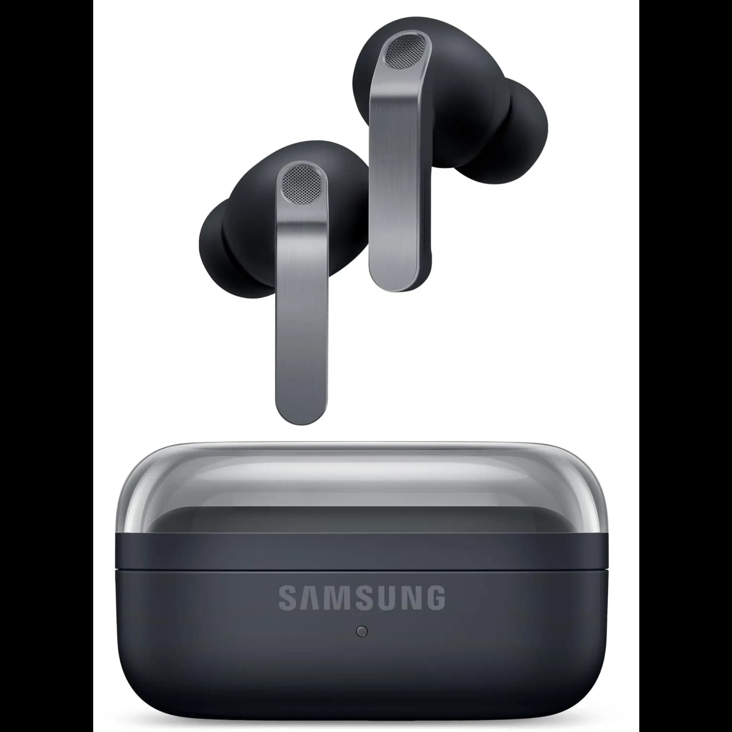 Samsung True Wireless Earbuds Buds4 Pro - Enhanced ANC, White — Black 1 Samsung True Wireless Earbuds Buds4 Pro - Enhanced ANC, White — Black 1