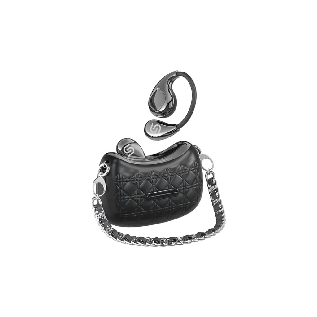 Porodo Soundtec Hand Bag ENC Earbuds — Black 1 Porodo Soundtec Hand Bag ENC Earbuds — Black 1